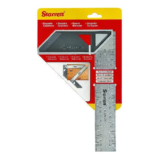 Escuadra Carpintera 250mm Starrett K53m-250-s