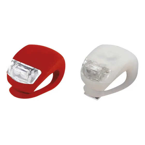 Juego De Linternas Para Bicicleta 6 Lm Y 2 Lm Wolfox Cr2032