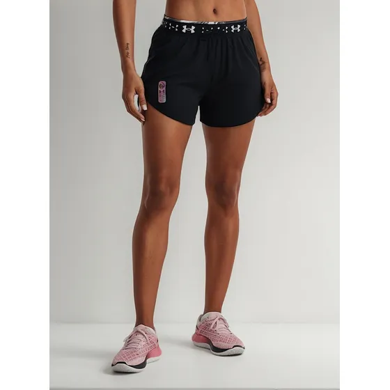 Short Mujer Under Armour Run Anywhre Hi Short Negro