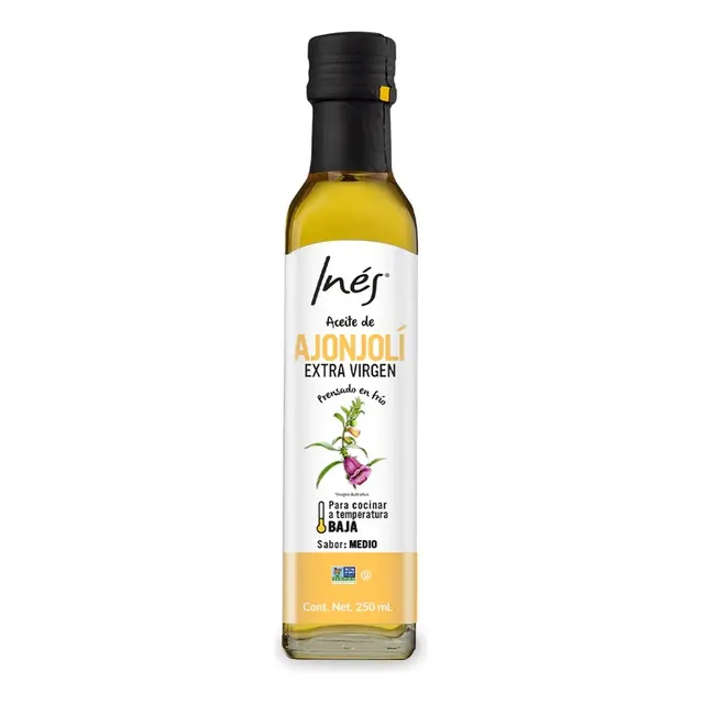 Aceite Inés De Ajonjolí Extra Virgen 250ml Aceite De Sesamo
