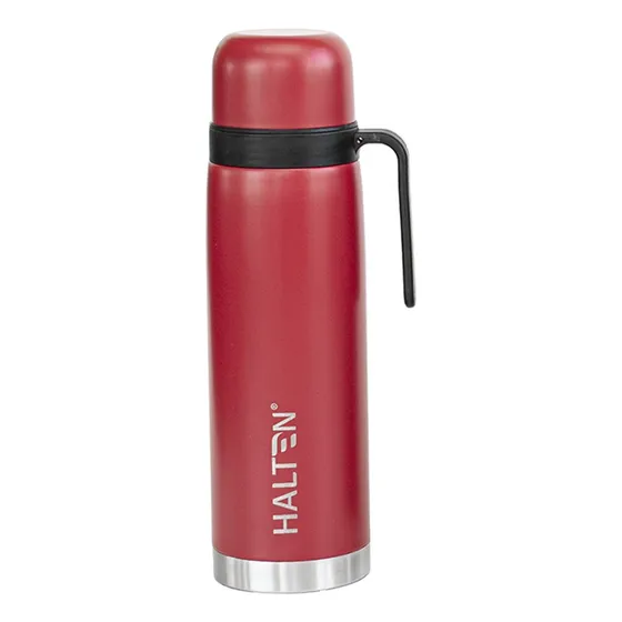Termo Agua Matero 1 Litro Halten color Rojo