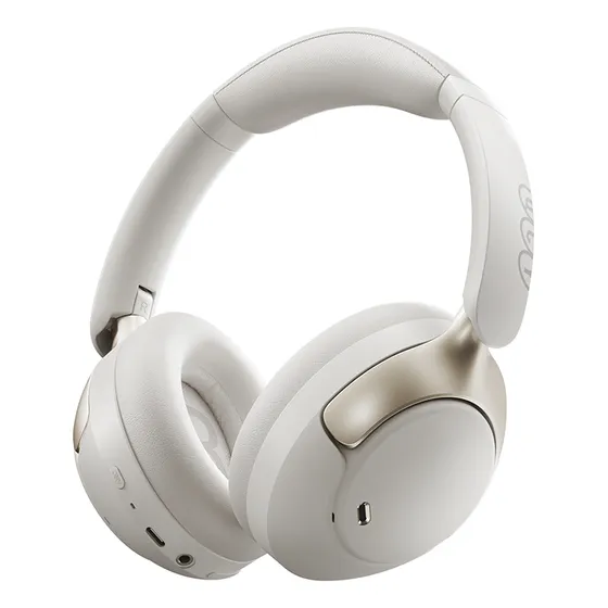 Audífonos Inalámbricos QCY H3 Pro BH23H3A 50db Anc Gamer Diadema Color Blanco