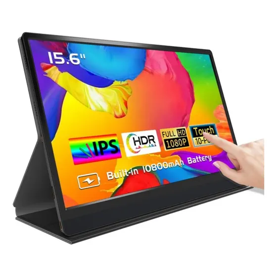 15.6 En El Monitor Portátil 1080p Fhd Hdr, Pantalla Externa 
