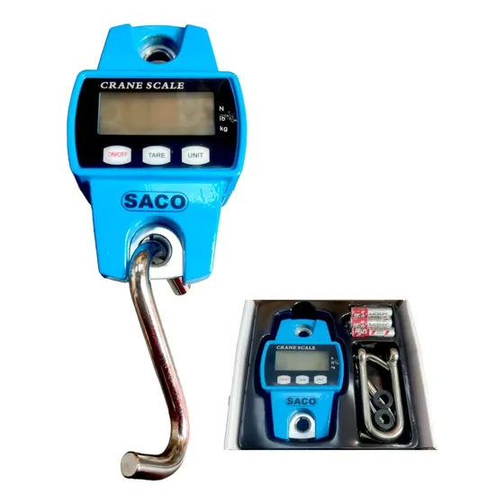 Bascula Electrónica Colgante 300kg Portátil Industrial 
