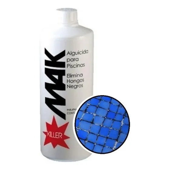 Control Hongo Negro Pileta Mak Killer Funguicida  X 1 Lt 