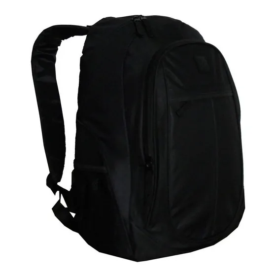 Mochila Masculina Preta Adolescente Boa E Barata Dl0072 Cor Preto