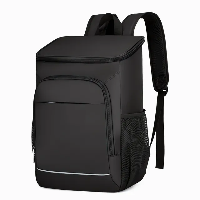 30l Mochila Hielera Térmica Bolsa E Impermeable De Portátil Color Negro