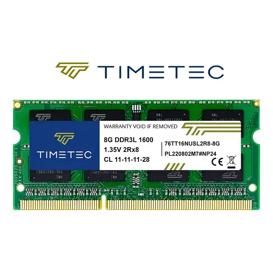 Ram 8gb Ddr3 1600mhz Timetec Laptop Pc
