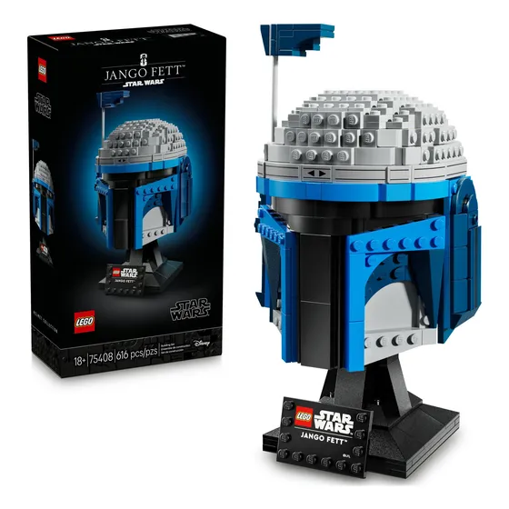 Casco De Lego Star Wars Jango Fett Para Adultos Set De Con