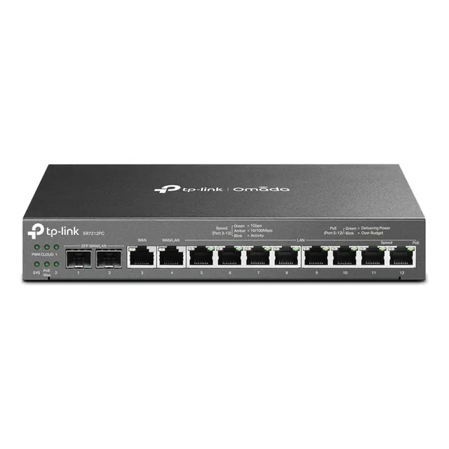 Router Vpn Tp-link Tl-er7212pc Gigabit Omada - Tecnoboxuy
