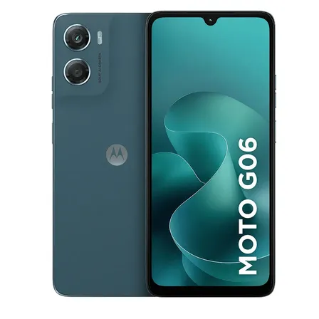 Smartphone Motorola Moto G06 - 256gb 12gb (4gb Ram + 8gb Ram Boost) E Camera 50mp Com Ai Bateria De 5200 Mah Tela 6.9 - Azul Marinho