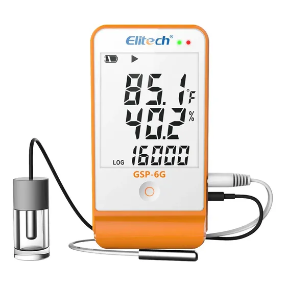 Data Logger De Temperatura Y Humedad Glicol Elitech Gsp-6g