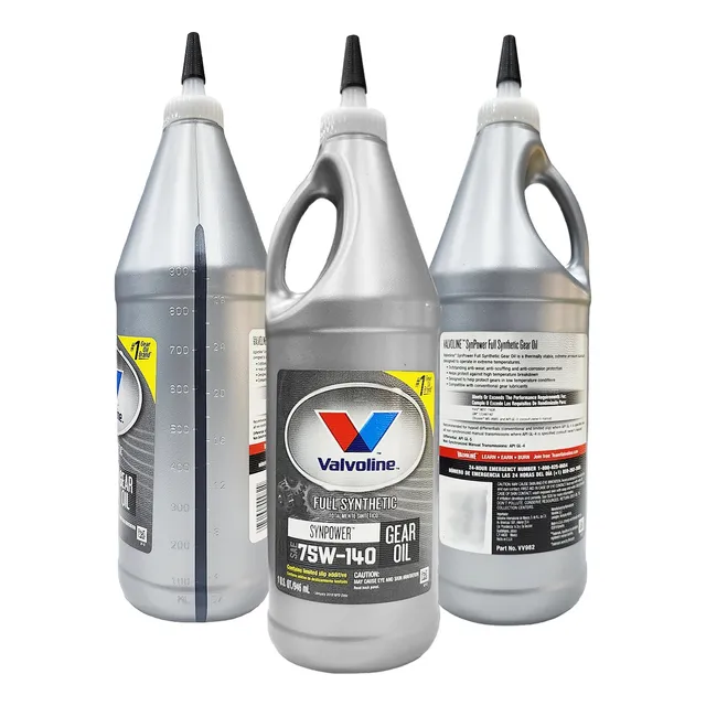 Aceite De Diferencial 75w140 Full Sintetico Valvoline