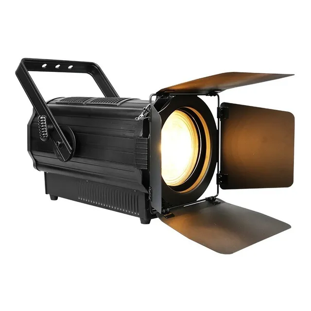 Pro Fresnel Led Zoom 300w  2in1 Branco 3200 A 5600k Fesnel