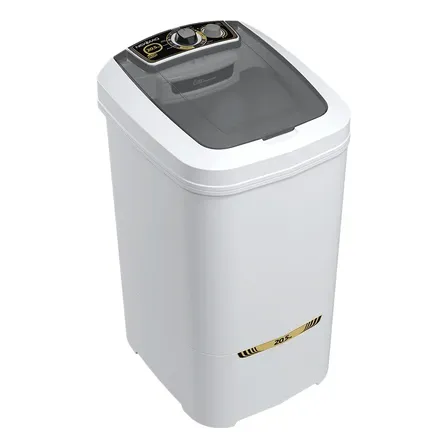 Tanquinho/máquina De Lavar Roupas Semi-auto 20,5kg Newmaq Cor Branco