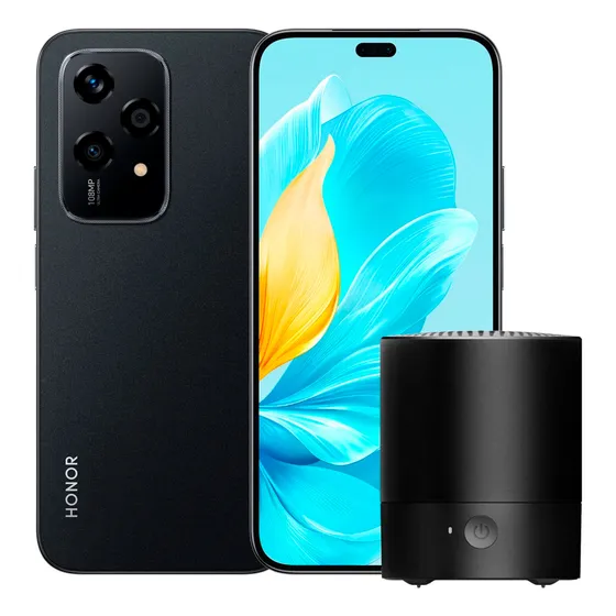 Celular Honor 200 Lite 256gb 8gb Black + Parlante De Regalo