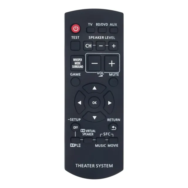 N2qaybreplouce Control Remoto Fit Para El Sistema De Audio