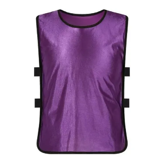Chaleco Entrenamiento Deportes Futbol Violeta De Adulto