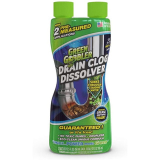 Green Gobbler Drain Clog Dissolver Destapacaños Green Gobbler Drain Clog Dissolver Destapacaños