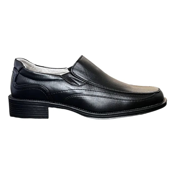 Zapato Formal De Vestir Con Cordon  Negro  Juvenil Y Adulto