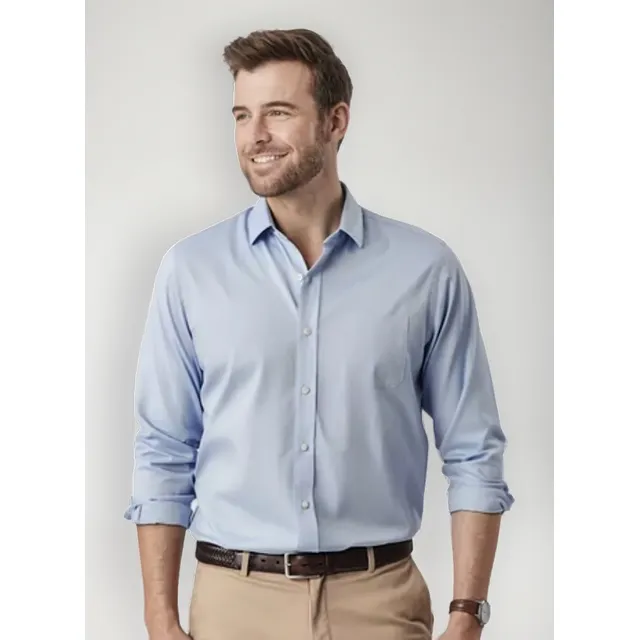 Camisa Oxford Para Hombre De Vestir Casual Para Empresas