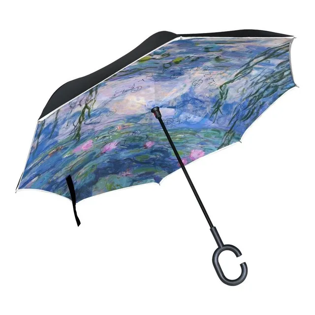 Vipsk Reverse Invertido Claude Monet Lirio Agua Pintura