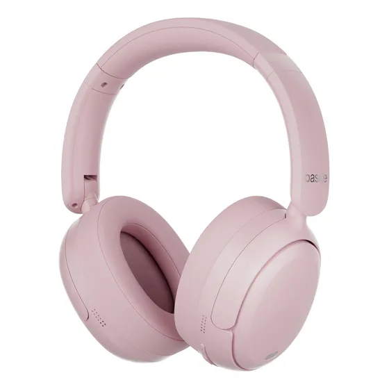 Headphone Bluetooth Redução De Ruído Do Anc Com Microfone50h Cor Rosa