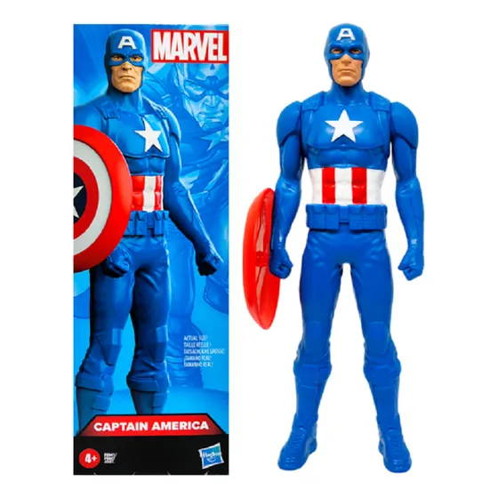 Boneco Clássico Marvel Capitão América 20cm - Hasbro F6607