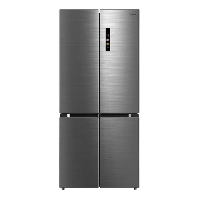 Geladeira Frost Free 4p 474l Inverter Smart Cor Inox Midea Cor Prateado 127/220v Geladeira Frost Free 4p 474l Inverter Smart Cor Inox Midea Cor Prateado 127/220v
