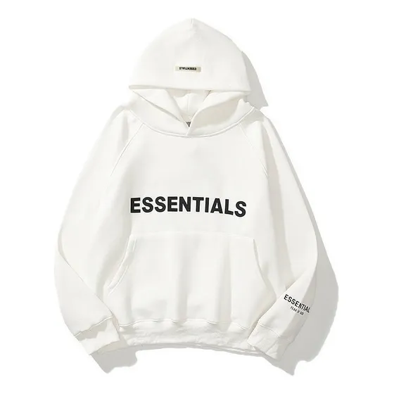 Sudadera Con Capucha Estampada Unisex Essentials For Hombre
