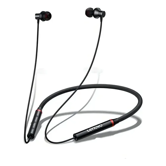 Lenovo He05x Audífonos Blutetooth Deportivos Ipx5 Micrófono Negro