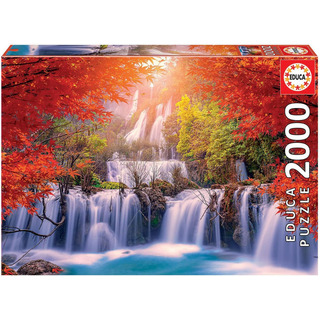 Rompecabezas Puzzle Educa 2000 Piezas Cascada En Tailandia Rompecabezas Puzzle Educa 2000 Piezas Cascada En Tailandia