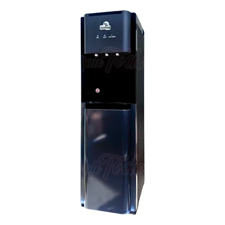 Dispensador Compresor Agua Natural Fría Caliente Carga Ocult Gris Mate
