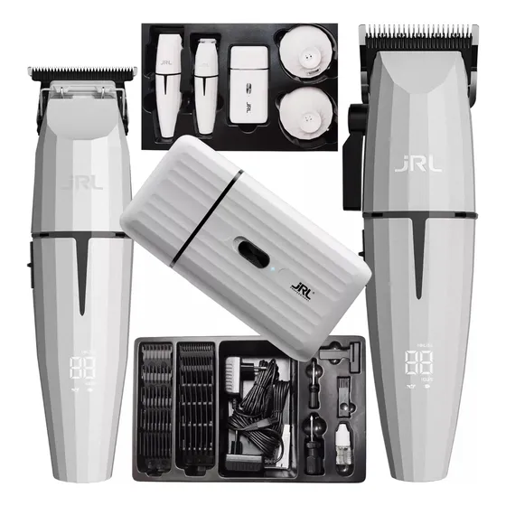 Kit Jrl Corte, Acabamento E Shaver Ghost 2 Branca