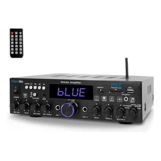 Pyle Amplificador Estéreo Inalámbrico Bluetooth Para El Hoga Pyle Amplificador Estéreo Inalámbrico Bluetooth Para El Hoga