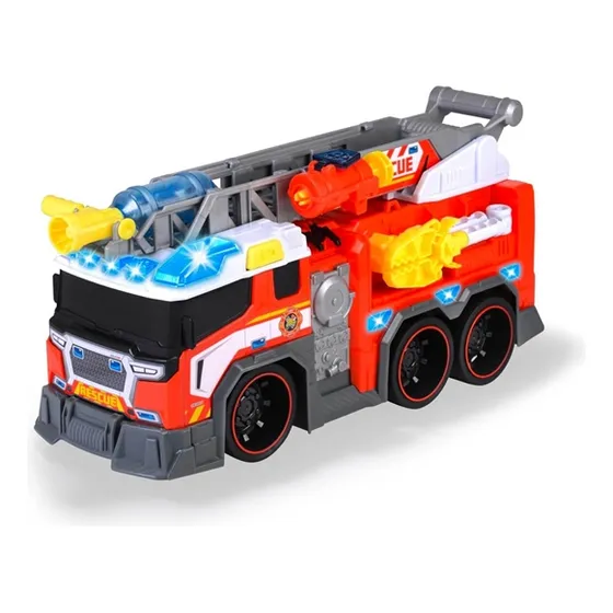 Dickie Fire Rescue Camión De Bomberos Luces Y Sonidos 24038