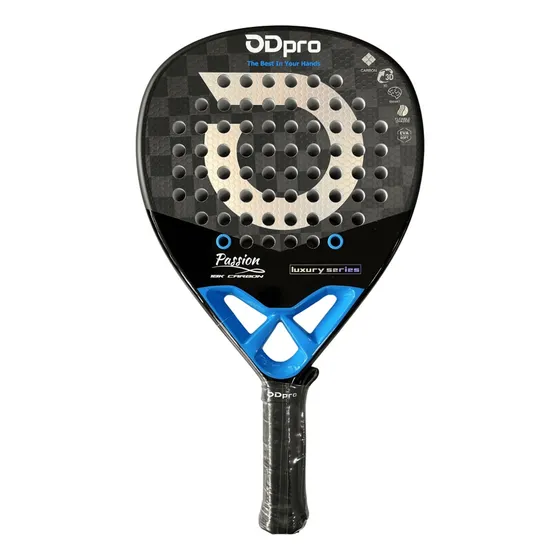 Paleta Padel Odpro Passion 18k Luxury Soft Eva Lagrima 38mm