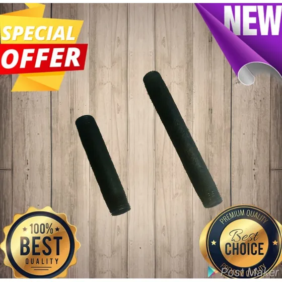 Niple De Hierro Negro 1/2puLG De 10 Y 15cm