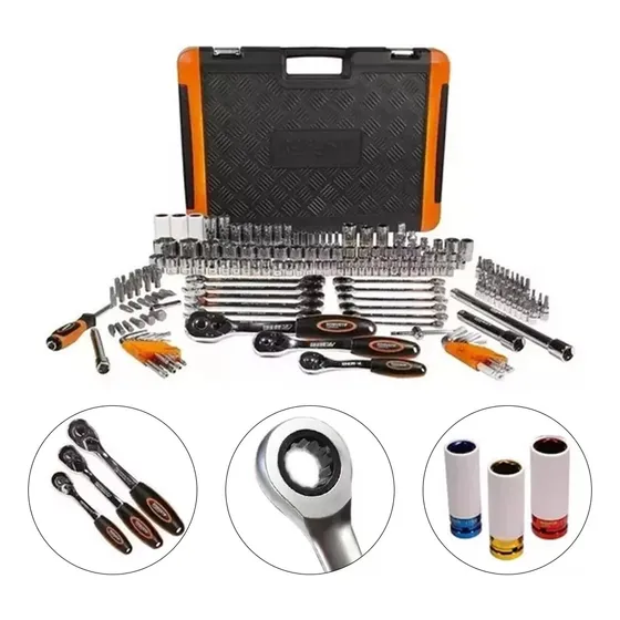 Jogo Oficina Master Maleta Com 178 Ferramentas 5000r Robust