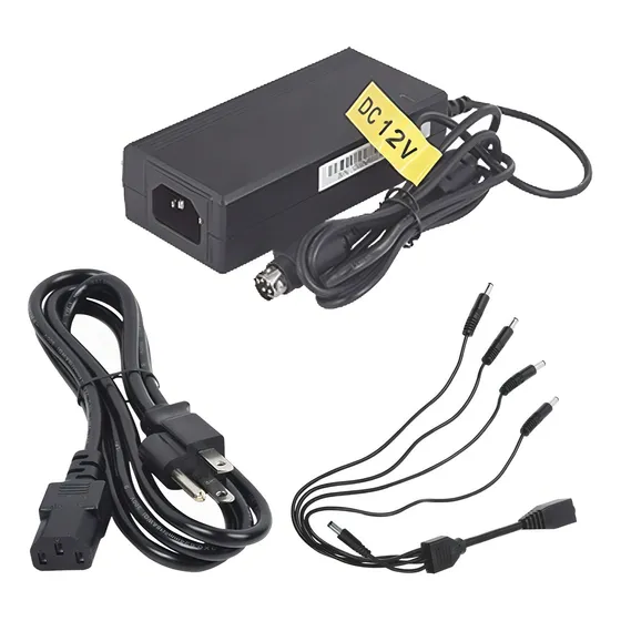 Eliminador 5 Salidas 4 Camaras + Dvr 3.3a Fuente Hikvision