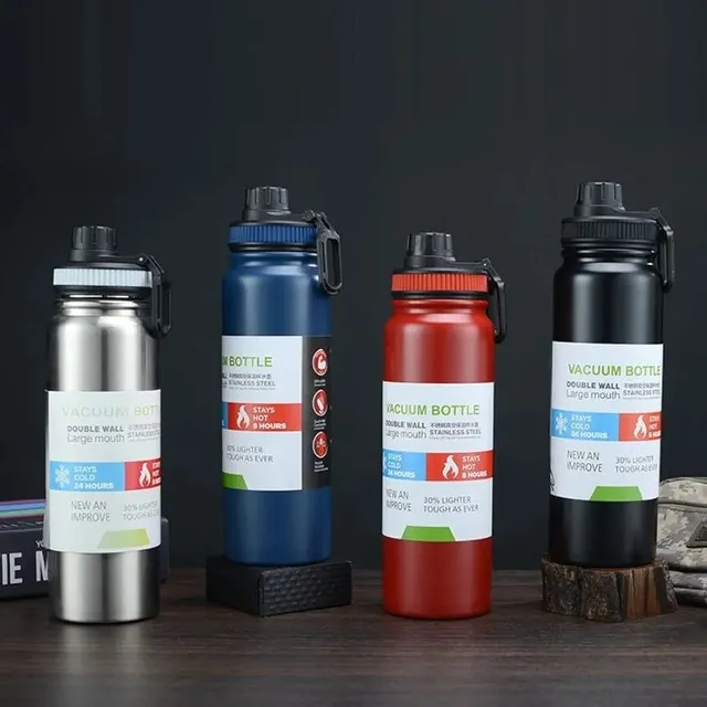 Termo Vaso Termico Acero Inoxidable Doblé Fondo 21k