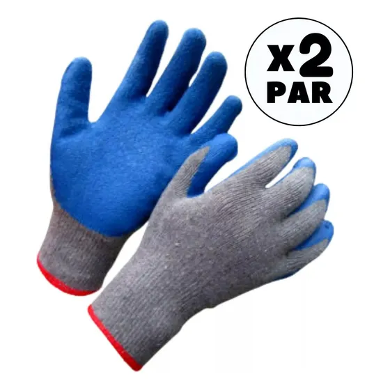 Guante Baño De Látex  Anti Corte (pack De 2 Pares)