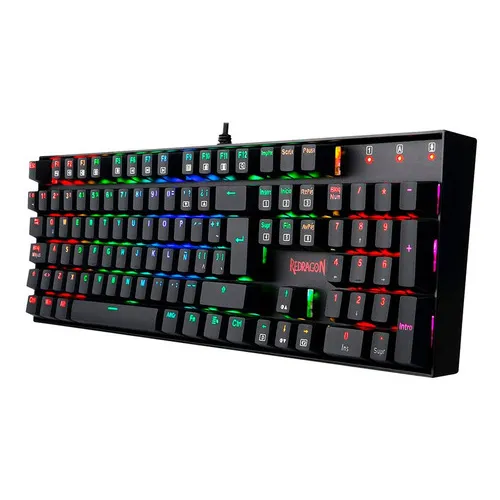 Teclado Gamer Mitra K551-rgb Negro Español Alámbrico