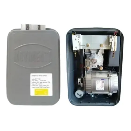 Motor Basculante 1/4cv 299mhz Calha 1,50 Mts E 2 Controles