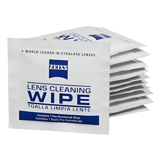 100 Zeiss Pañitos Humedos Limpia Gafas Lente Camara En Bolsa