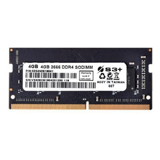 Memória Sodimm S3+ 4gb Ddr4 2666 Mhz S3s4n2619041 Memória Sodimm S3+ 4gb Ddr4 2666 Mhz S3s4n2619041