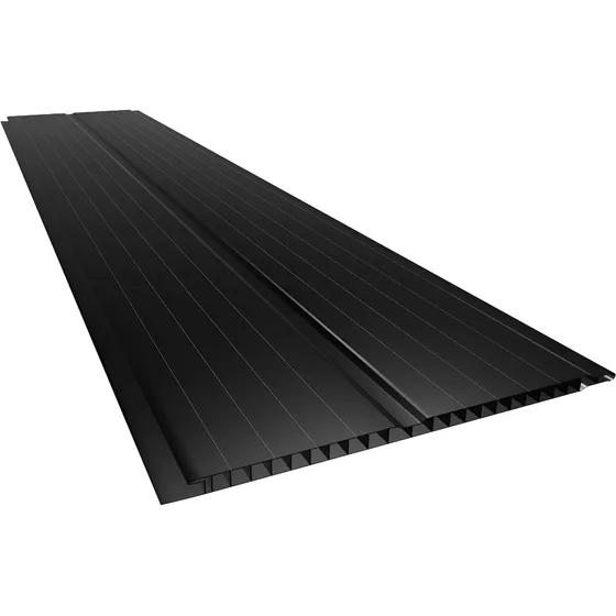 Cielorraso Pvc Negro 7 Mm /  0,20x6 Mts