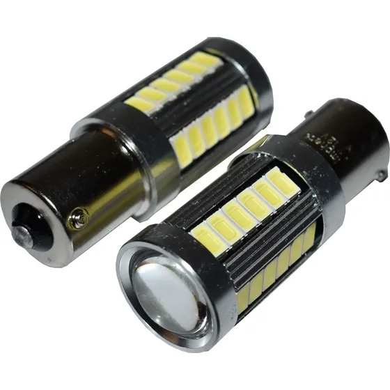 Bombillo Canbus 33 Led Freno, Direccional, Reversa 12v (par)