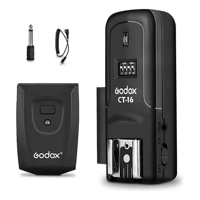 Radio Trigger Godox Ct-16 Transmisor Y Receptor