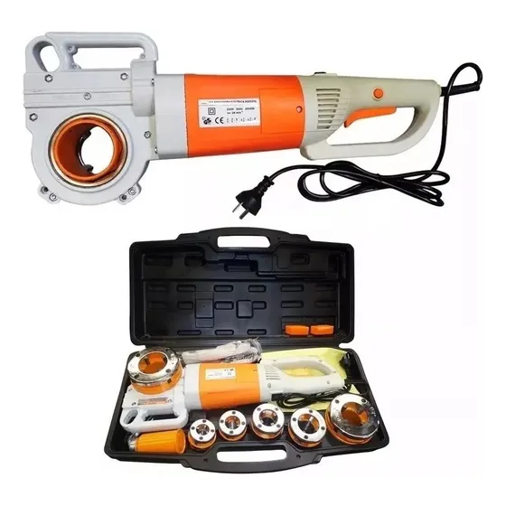 Roscadora Electrica De Caños Lusqtoff Portatil 1/2-2 Usadas